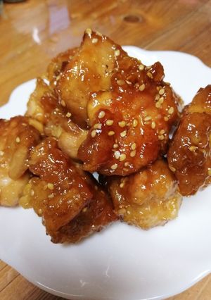 子供大好き❤️鶏肉の甘辛煮-レシピのメイン写真