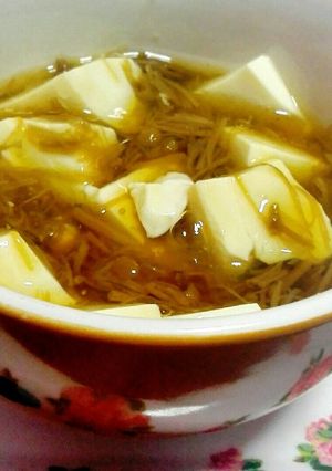 つるんとなめ岳で豆腐♪-レシピのメイン写真