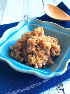 さっぱり!梅そぼろ*そぼろ丼作り置きに-レシピのメイン写真