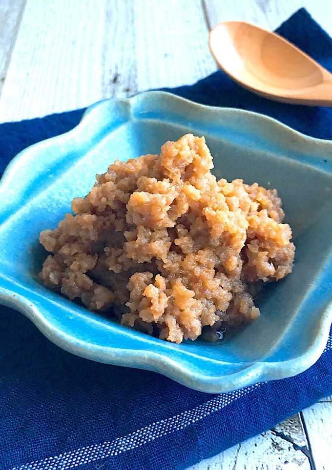 さっぱり！梅そぼろ*そぼろ丼作り置きに-レシピのメイン写真