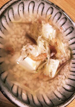 ダイエットに！もち麦と豆腐のスープ-レシピのメイン写真