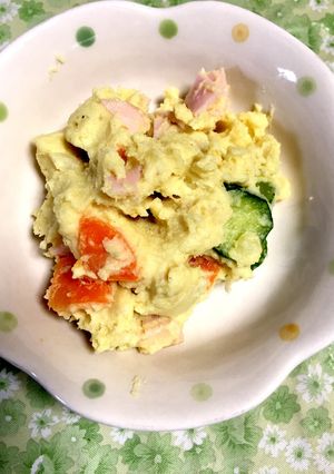 ポテトサラダカレー風味-レシピのメイン写真