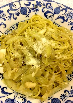 簡単材料で絶品ホタテとバジルのパスタ-レシピのメイン写真