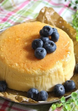 簡単！ピザ用チーズで♪スフレチーズケーキ-レシピのメイン写真