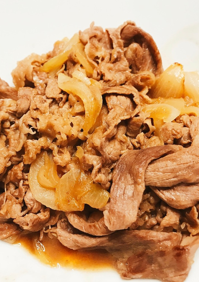 ざっくり牛丼風炒め-レシピのメイン写真