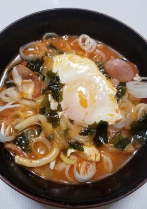 ピリ辛韓国風うどん-レシピのメイン写真