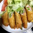 アスパラとカニカマの豚肉巻き