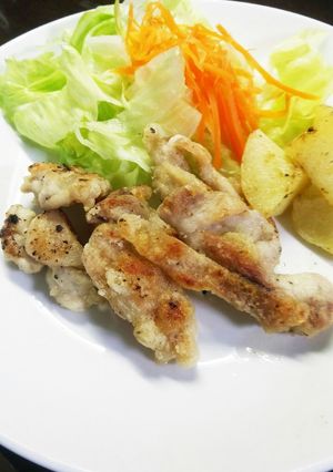 鳥モモ肉のカリカリ焼き-レシピのメイン写真