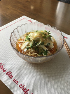 山芋となめ茸の冷やしラーメン-レシピのメイン写真