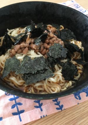 冷やし納豆味噌ラーメン-レシピのメイン写真
