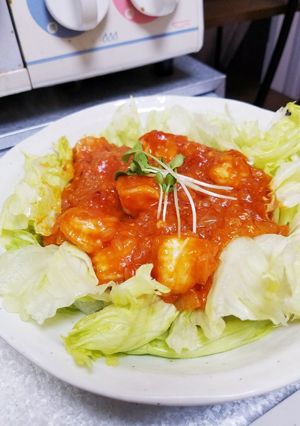 簡単！チリソースを使わない本格エビチリ-レシピのメイン写真