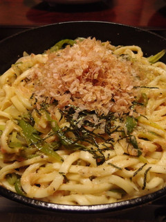 九条と万願寺のねぎねぎ梅んたい焼うどん-レシピのメイン写真