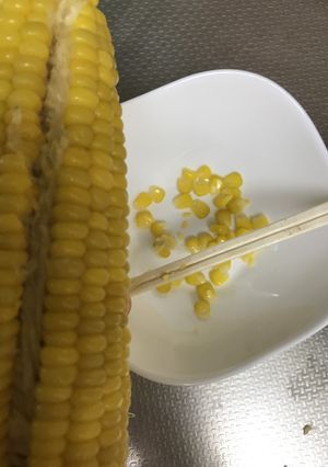 ★☆気持ち良いとうもろこしのむき方☆★-レシピのメイン写真