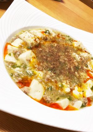 青唐辛子の白麻婆豆腐☻-レシピのメイン写真