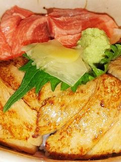 塩釜港大トロづくし丼-レシピのメイン写真