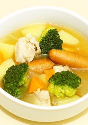 ゴロゴロ野菜のポトフ-レシピのメイン写真