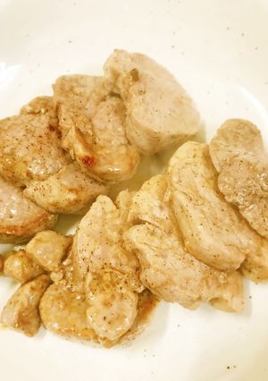 ⭐️超ヘルシーで簡単、豚ヒレ肉ステーキ-レシピのメイン写真