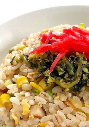 ささみの燻製ともち麦の低カロリー炒飯-レシピのメイン写真