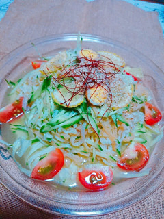 冷やしサッポロ★中華サラダラーメン-レシピのメイン写真