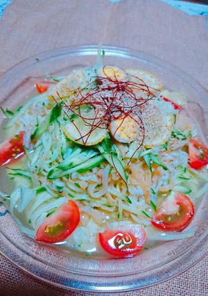 冷やしサッポロ★中華サラダラーメン-レシピのメイン写真