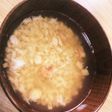 もち麦と帆立貝柱の中華スープ!
