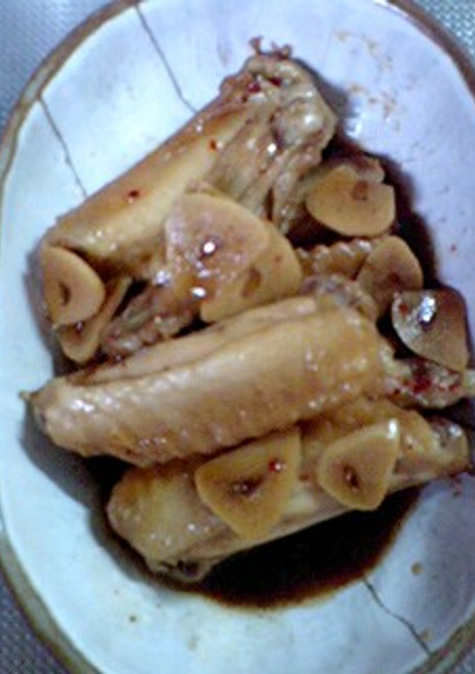 手羽中の醤油煮-レシピのメイン写真