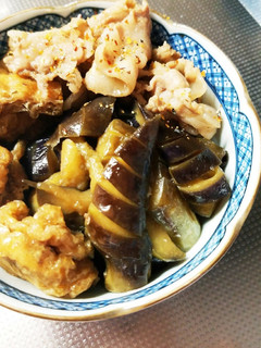 定番やけど!ナスと豚肉と薄揚げのうま煮-レシピのメイン写真