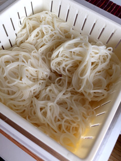 【保存法】茹でた素麺のストレス軽減保存法-レシピのメイン写真