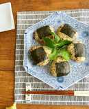 いわし缶とみつばのおにぎり☆お弁当にも◎