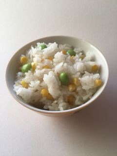 《旬ご飯》とうもろこしの炊き込みご飯-レシピのメイン写真
