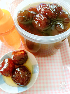 梅シロップの梅で甘露煮-レシピのメイン写真