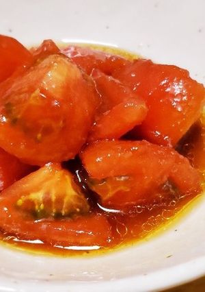 トマトのごま生姜醤油漬け-レシピのメイン写真