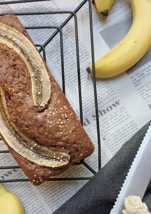 キヌアで食感楽しいバナナケーキ-レシピのメイン写真