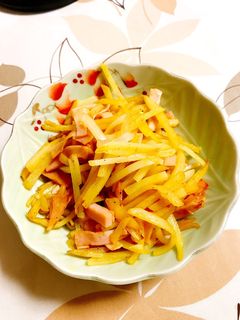 簡単☆じゃがいものカレー炒め-レシピのメイン写真