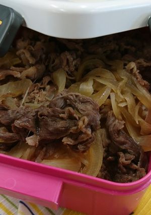 【夏】まるでM屋！？隠し味が決め手の牛丼-レシピのメイン写真
