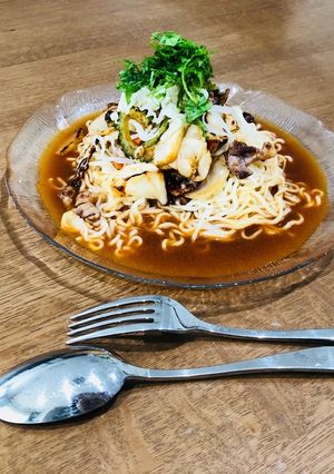 サッポロ一番 夏野菜冷やしみそラーメン-レシピのメイン写真