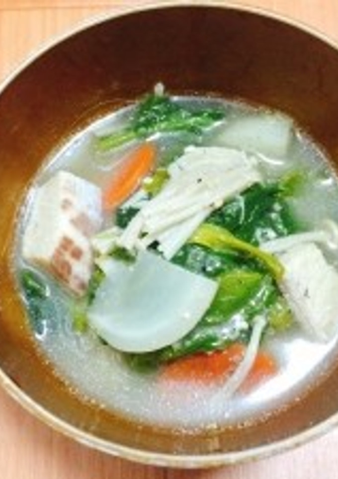 ぶりととろとろカブのお味噌汁-レシピのメイン写真