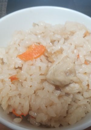 簡単定番・普通の炊き込みご飯-レシピのメイン写真