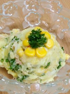 パセリ大量消費! パセリぽてとサラダ♣︎-レシピのメイン写真