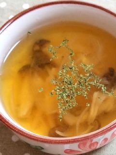 キノコと玉ねぎのスープ-レシピのメイン写真