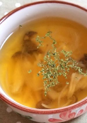 キノコと玉ねぎのスープ-レシピのメイン写真