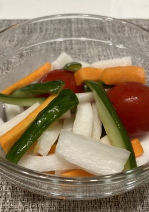 簡単☆彩り野菜のピクルス☆ 常備菜に-レシピのメイン写真