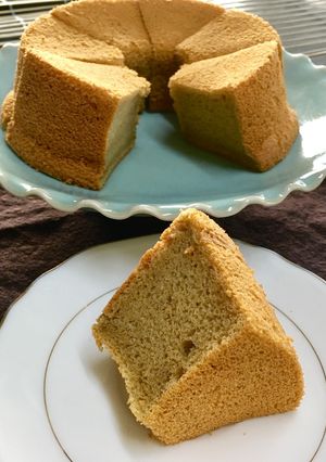 米粉と玄米粉の ふわふわシフォンケーキ-レシピのメイン写真
