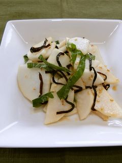 大根の塩昆布あえ-レシピのメイン写真