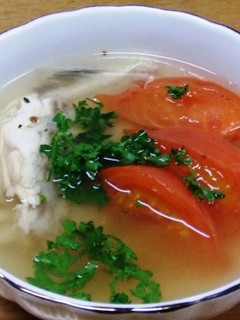 アジのトマトスープ-レシピのメイン写真