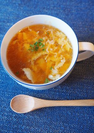 鶏の卵スープ-レシピのメイン写真