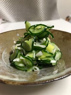 夏サラダ やみつき キュウリ-レシピのメイン写真