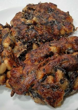栄養満点☆簡単☆ひじき納豆おやき-レシピのメイン写真