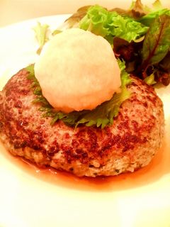 レンコンと大葉の和風ハンバーグ-レシピのメイン写真
