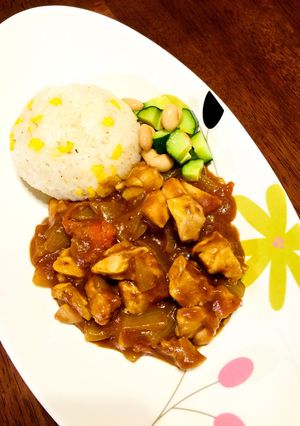 簡単★時短★冷凍トマトチキンカレー-レシピのメイン写真
